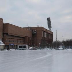 Ледовый каток на стадионе Спартак