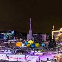 Каток Ракета на ВДНХ