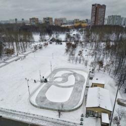 Каток в Сквере по Олонецкому проезду