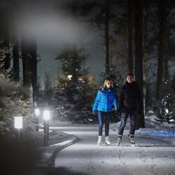 Каток в Охта Парк