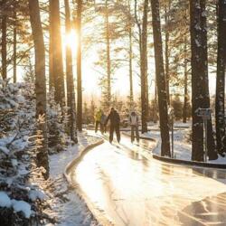 Каток в Охта Парк