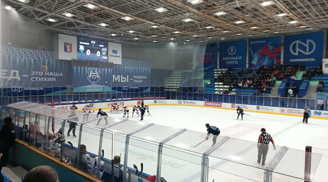 Дворца спорта Арктика Норильск