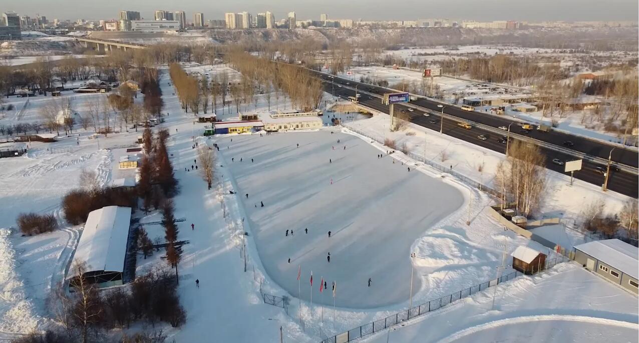Каток Татышев-парк
