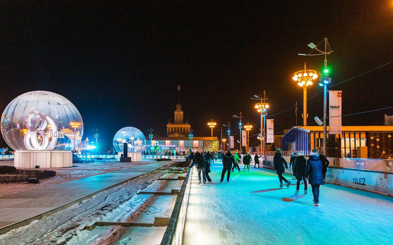 Каток Цветник на ВДНХ