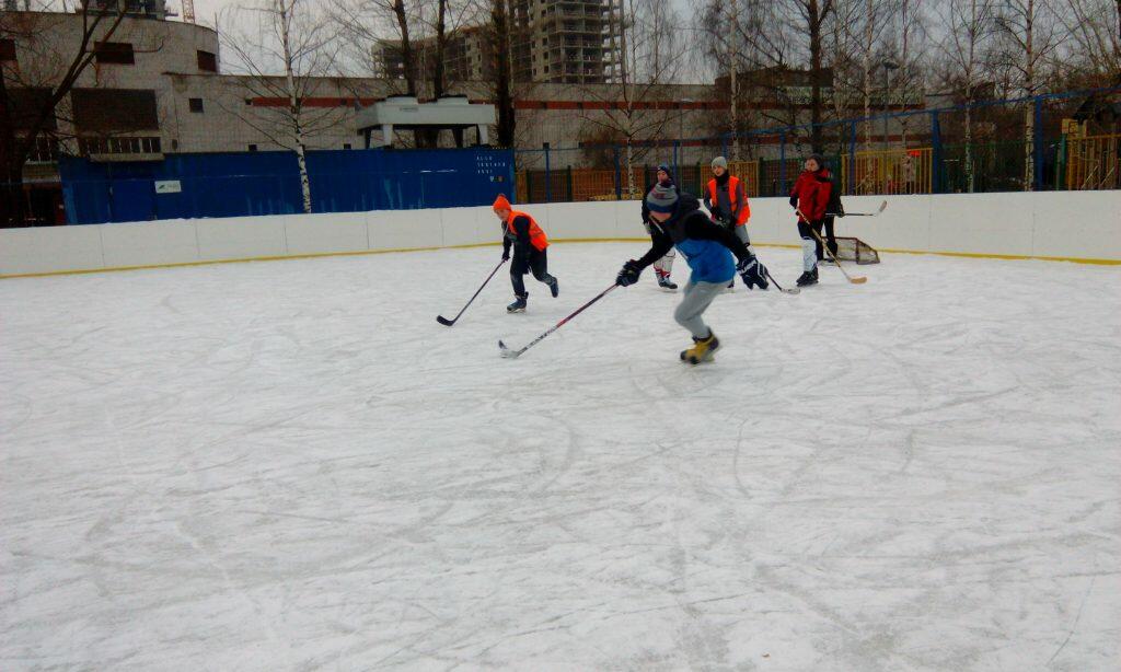 Каток на Лосиноостровской