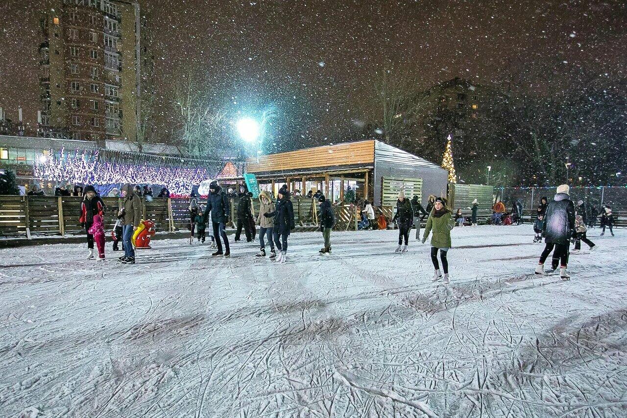Каток в Парке Таганский