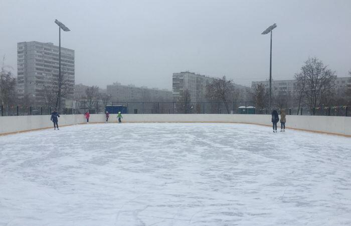 Каток в Парке имени Шкулева